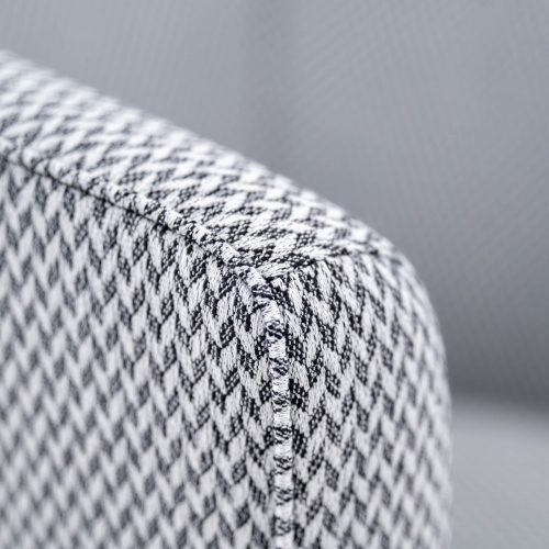 SINN Living · Polstermöbel in Perfektion · Produktion in Stemwede-Haldem · SESSEL INVERNESS MOVE HERRINGBONE ABSTRACT